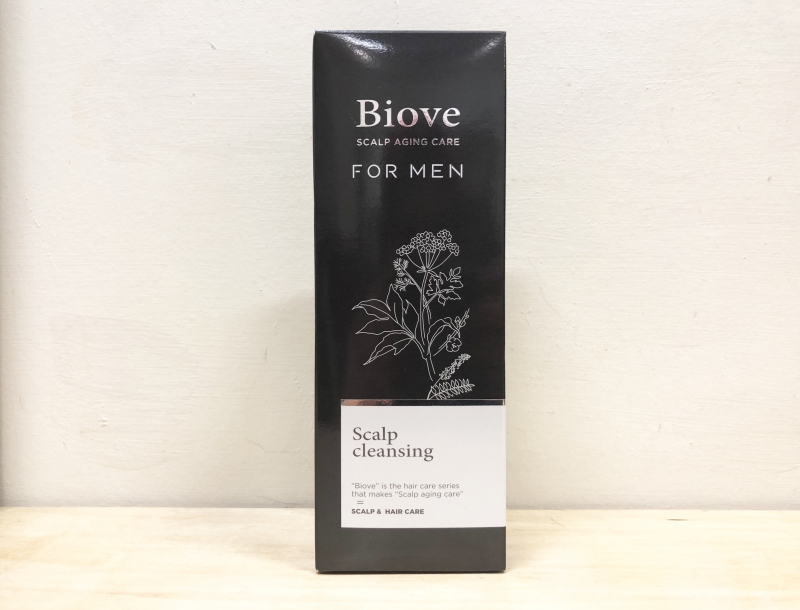 ニオイ、薄毛、フケで悩む男性にオススメメンズシャンプー【Biove FOR MEN】